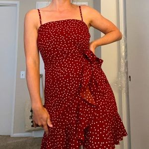 Princess Polly wrap mini dress